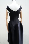 画像5: CFCL　<br />POTTERY HS OFF SHOULDER SWEETHEART DRESS　<br />col.BLACK (5)