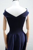 画像7: CFCL　 POTTERY HS OFF SHOULDER SWEETHEART DRESS　 col.NAVY