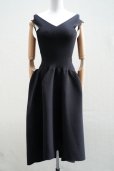 画像2: CFCL　<br />POTTERY HS OFF SHOULDER SWEETHEART DRESS　<br />col.BLACK (2)