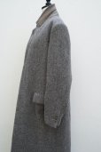 画像7:  AURALEE　 LAMA SHETLAND WOOL TWEED CHESTERFIELD COAT 　 col. KHAKI TWEED