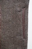 画像6:  AURALEE　 LAMA SHETLAND WOOL TWEED OVER JACKET 　 col. BROWN TWEED (6)