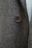 画像6:  AURALEE　 LAMA SHETLAND WOOL TWEED CHESTERFIELD COAT 　 col. BROWN TWEED