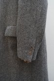 画像8:  AURALEE　 LAMA SHETLAND WOOL TWEED CHESTERFIELD COAT 　 col. KHAKI TWEED (8)