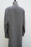 画像10:  AURALEE　 LAMA SHETLAND WOOL TWEED CHESTERFIELD COAT 　 col. KHAKI TWEED (10)