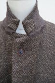 画像9:  AURALEE　 LAMA SHETLAND WOOL TWEED OVER JACKET 　 col. BROWN TWEED