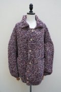 Isabella Stefanelli   Jack Flight Jkt Isaran - Feu　 Irish wool-hand knitted
