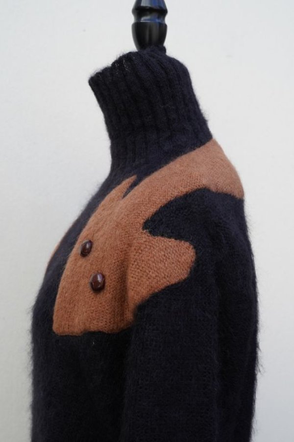 画像9: Cristaseya　 15WM-MW-BK　 VOLPE TURTLE NECK SWEATER　 col.BLACK