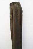 画像5: Cristaseya　 15SA-CRD-LKH　 DOUBLE PLEATED CORDUROY PANTS　 col.LIGHT KHAKI