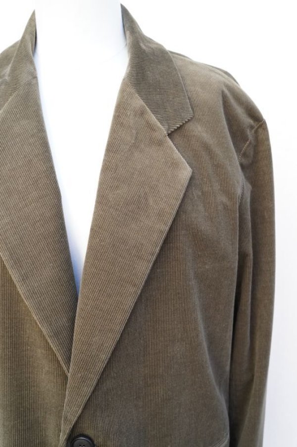 画像2: Cristaseya　 05EN-CRD-LKH　 OVERSIZED BLAZER　 col.LIGHT KHAKI