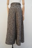 画像5: TANAKA　 THE WIDE SKIRT PANTS　 col.BROWN TWEED (5)