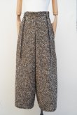 画像9: TANAKA　 THE WIDE SKIRT PANTS　 col.BROWN TWEED (9)