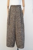 画像9: TANAKA　 THE WIDE SKIRT PANTS　 col.BROWN TWEED