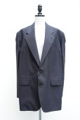 画像1: BOWTE　<br />WOSTED DOESKIN NAVY BLAZER　<br />col.DARK NAVY (1)