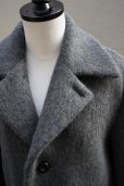 画像2: BOWTE　<br />DOUBLE SHAGGY KID MOHAIR SHORT COAT　<br />col.GREY (2)