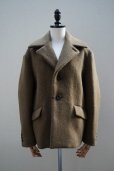 画像1: BOWTE　<br />DOUBLE SHAGGY KID MOHAIR SHORT COAT　<br />col.KHAKI (1)