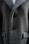画像3: BOWTE　 DOUBLE SHAGGY KID MOHAIR SHORT COAT　 col.GREY
