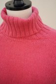 画像2: eleven 2nd  <br />Yak Turtle Neck Jumper <br />col.Rose (2)