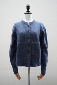 eleven 2nd　 Cardigan with Muff PKT　 col.Denim