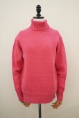 画像1: eleven 2nd  <br />Yak Turtle Neck Jumper <br />col.Rose (1)