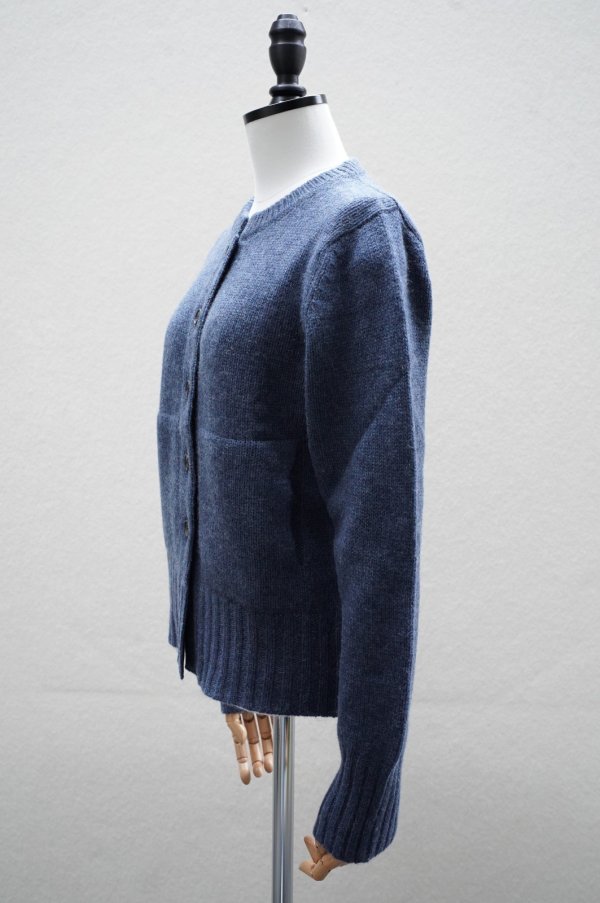 画像2: eleven 2nd　 Cardigan with Muff PKT　 col.Denim