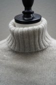 画像2: eleven 2nd  <br />Yak Turtle Neck Jumper <br />col.Natural (2)