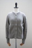 画像1: eleven 2nd　<br />Cardigan with Muff PKT　<br />col.Mole Grey (1)