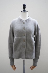 eleven 2nd　 Cardigan with Muff PKT　 col.Mole Grey