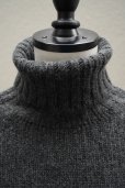 画像2: eleven 2nd  <br />Yak Turtle Neck Jumper <br />col.Charcoal (2)