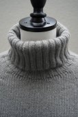 画像2: eleven 2nd  <br />Yak Turtle Neck Jumper <br />col.Mole Grey (2)