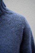 画像3: eleven 2nd  <br />Yak Turtle Neck Jumper <br />col.Denim (3)