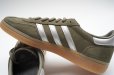 画像1: adidas　<br />HANDBALL SPEZIAL W　<br />col.OLIVE STR /  SILVER METARIC / GUM (1)