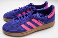 画像1: adidas　<br />HANDBALL SPEZIAL W　<br />col.LUCID BLUE /  LUCID PINK / GUM (1)