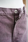 画像4:  AURALEE　 WASHED ORGANIC CANVAS PANTS　 col.PURPLE