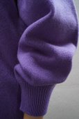 画像7:  AURALEE　 BABY CASHMERE KNIT CARDIGAN　 col. PURPLE