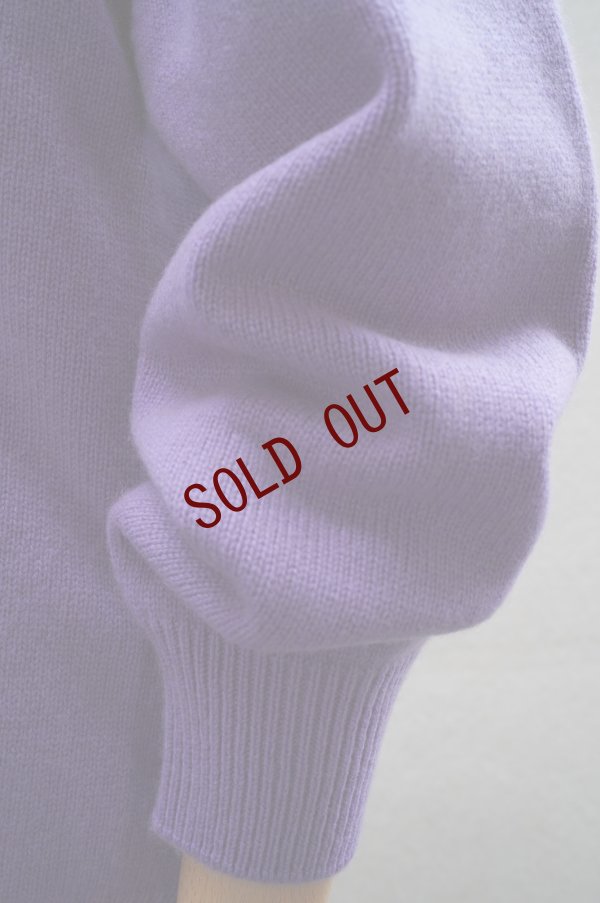 画像7: -50% AURALEE　 BABY CASHMERE KNIT CARDIGAN　 col. PURPLE