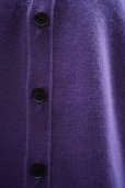 画像5:  AURALEE　 BABY CASHMERE KNIT CARDIGAN　 col. PURPLE