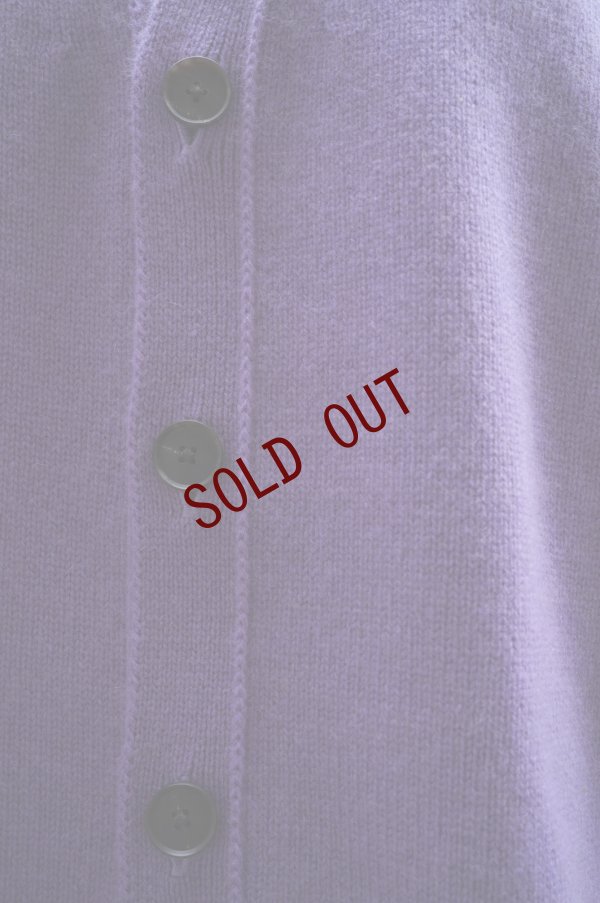 画像5: -50% AURALEE　 BABY CASHMERE KNIT CARDIGAN　 col. PURPLE