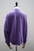 画像3:  AURALEE　 BABY CASHMERE KNIT CARDIGAN　 col. PURPLE