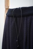 画像7: 10 HANDCRAFTED MODERN　 WAIST RIB KNIT 3TUCK WIDE PANTS　 col. BLACK×BLACK