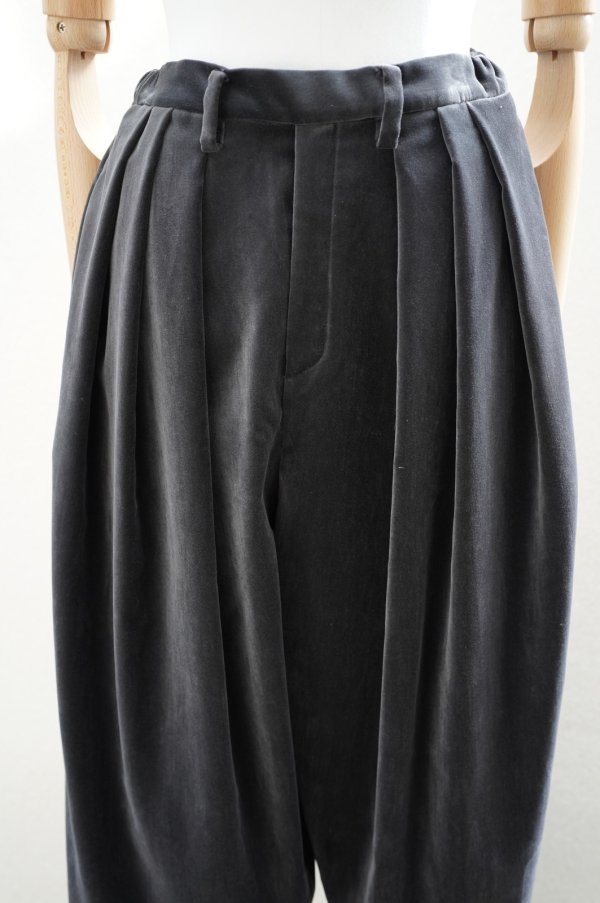 画像2: 10 HANDCRAFTED MODERN　 3TUCK WIDE PANTS　 col. GREY