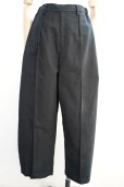 画像1: 10 HANDCRAFTED MODERN　<br />CURVE PANTS　<br />col. BLACK (1)