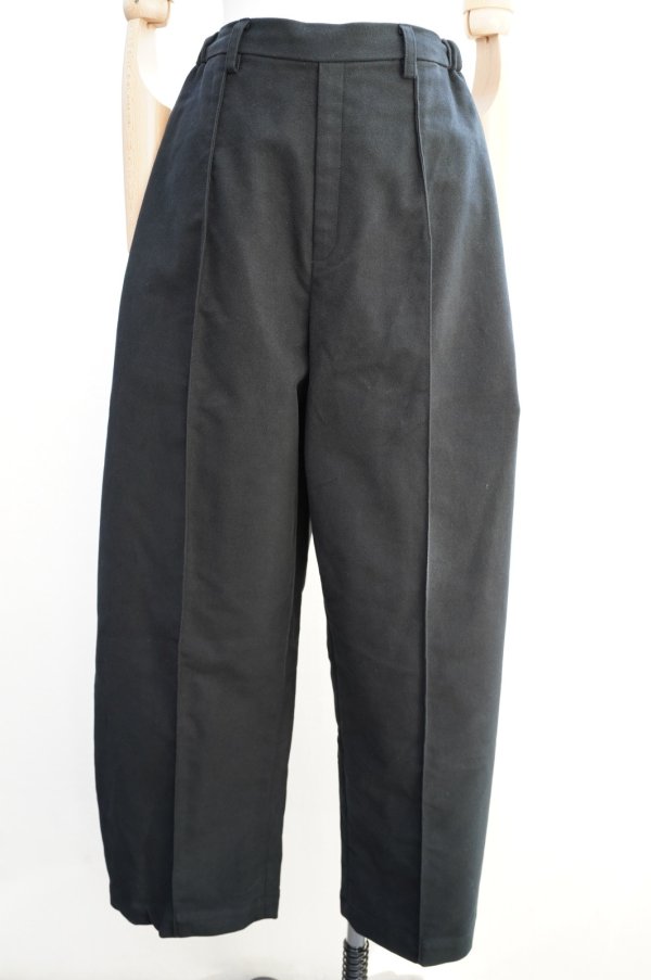 画像1: 10 HANDCRAFTED MODERN　 CURVE PANTS　 col. BLACK