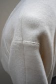 画像4: 10 HANDCRAFTED MODERN　<br />WEAVE AND KNIT NO COLLAR JACKET　<br />col. CREAM (4)