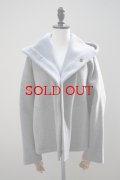 10 HANDCRAFTED MODERN　 SUPER 140s SHORT HOOD COAT　 col. GRAY