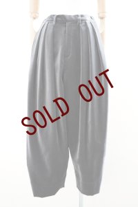 10 HANDCRAFTED MODERN　 3TUCK WIDE PANTS　 col. GREY