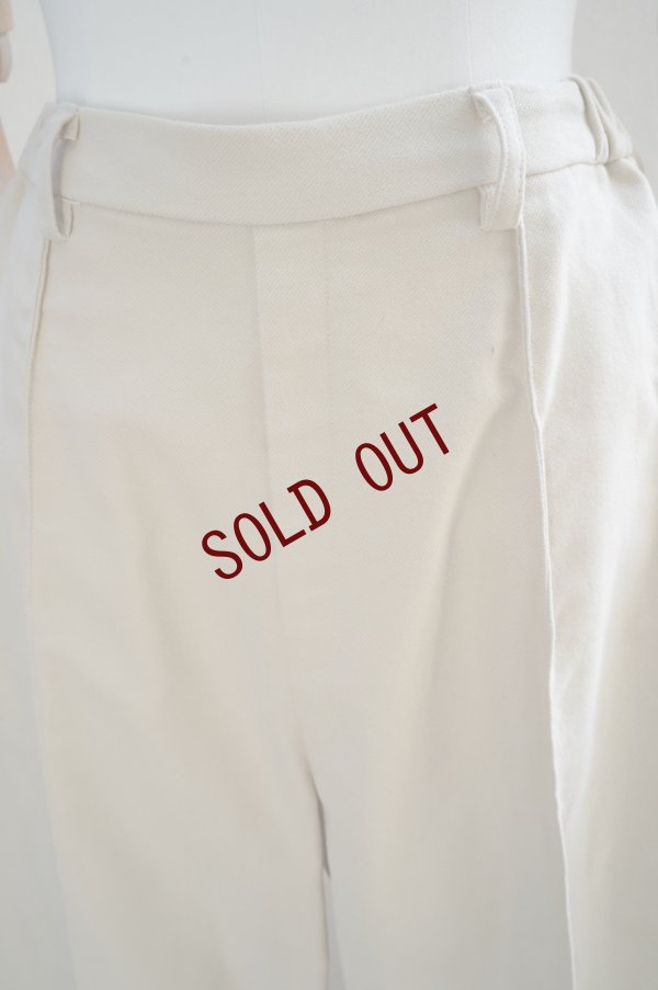 画像2: 10 HANDCRAFTED MODERN　 CURVE PANTS　 col. BEIGE