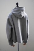 画像6: 10 HANDCRAFTED MODERN　 SUPER 140s SHORT HOOD COAT　 col. GRAY (6)