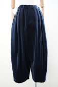 画像1: 10 HANDCRAFTED MODERN　<br />3TUCK WIDE PANTS　<br />col. NAVY (1)