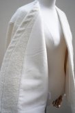 画像7: 10 HANDCRAFTED MODERN　 WEAVE AND KNIT NO COLLAR JACKET　 col. CREAM (7)