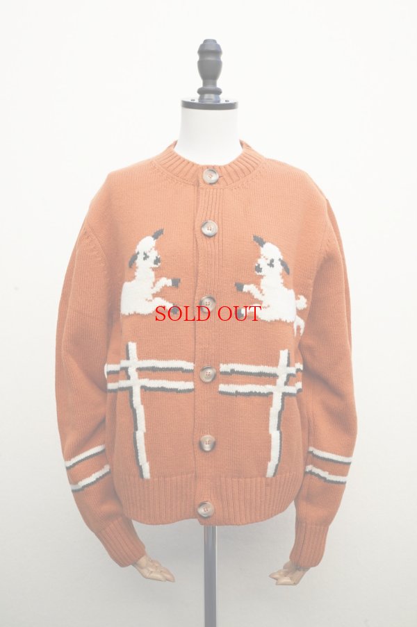 画像1: S.S.DALEY　 Cyril Lamb Cardigan　 col.Orange